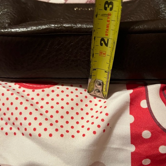 Leather coach wristlet - Picture 6 of 7